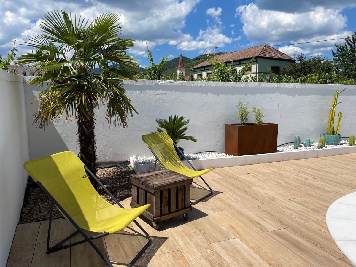 Alsacebnb - Gite 12 Personnes Dans Le Vignoble - Piscine Privee & Spa Ammerschwihr Exterior foto